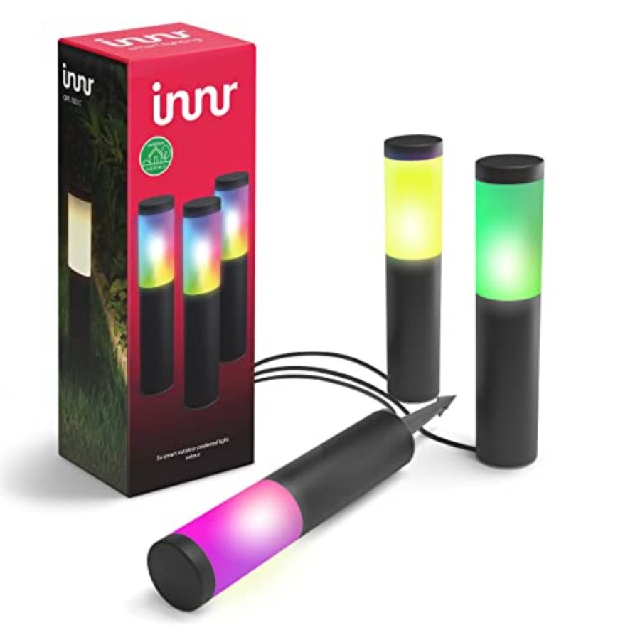 Philips Light Hue Color - ไฟอัจฉริยะสำหรับภายนอกอาคาร ไฟส่องทางเดินหลากสี ใช้งานร่วมกับ Philips Hue* Alexa