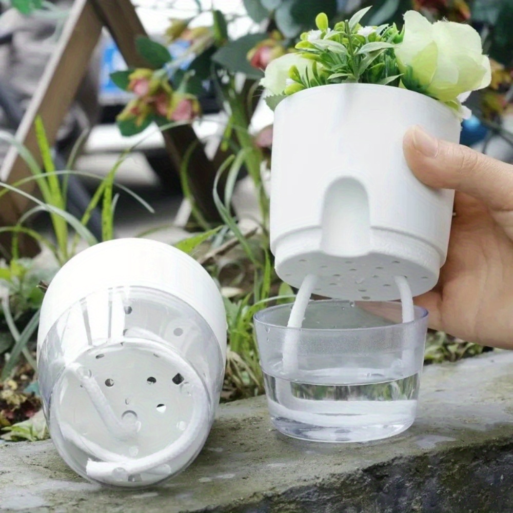 กระถางต้นไม้พลาสติกแบบรดน้ำเอง - Aloe Vera Pot บทวิจารณ์และราคา
