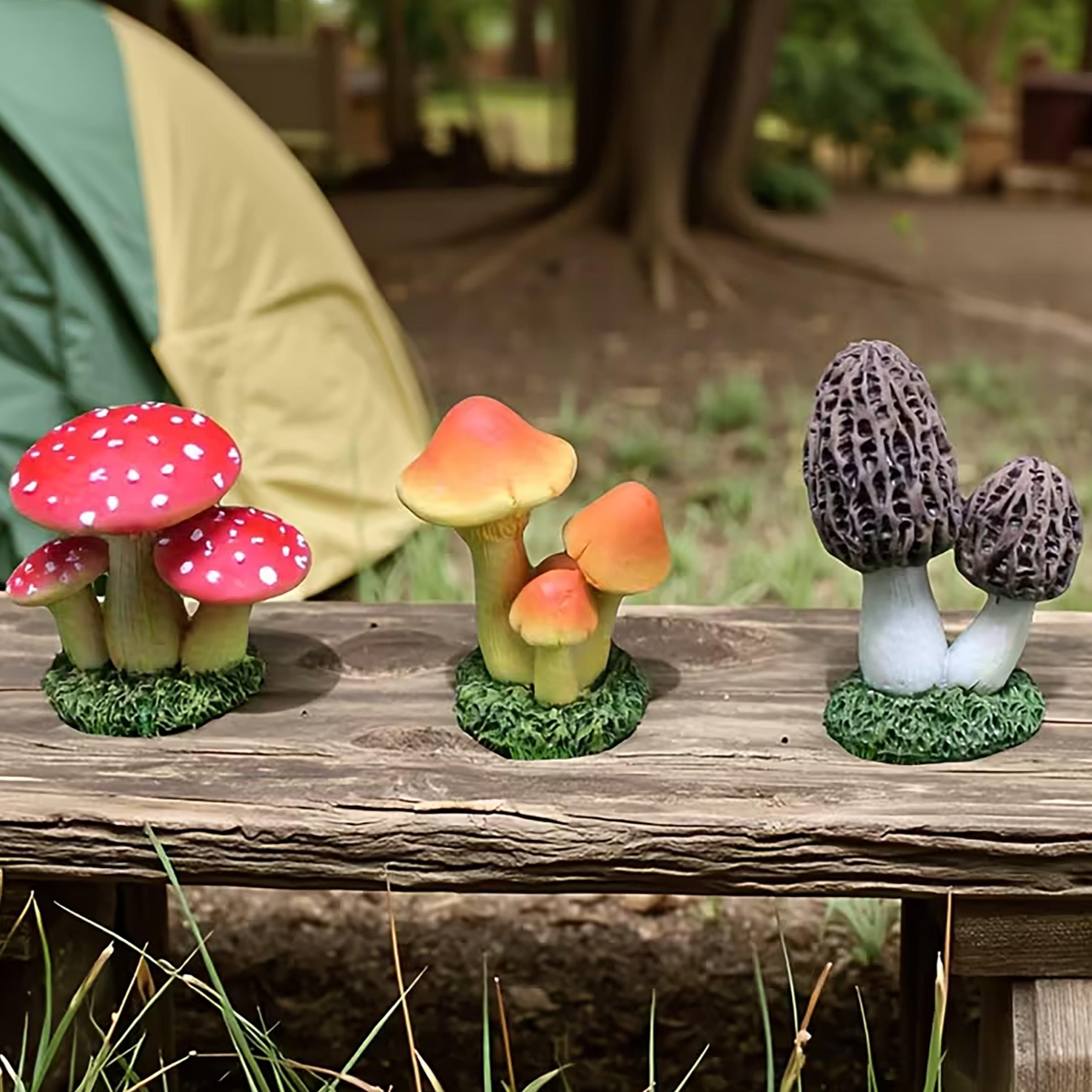 ชุดตกแต่งเห็ดประดิษฐ์ 3 ชิ้น พ - Echeveria Succulent บทวิจารณ์และราคา