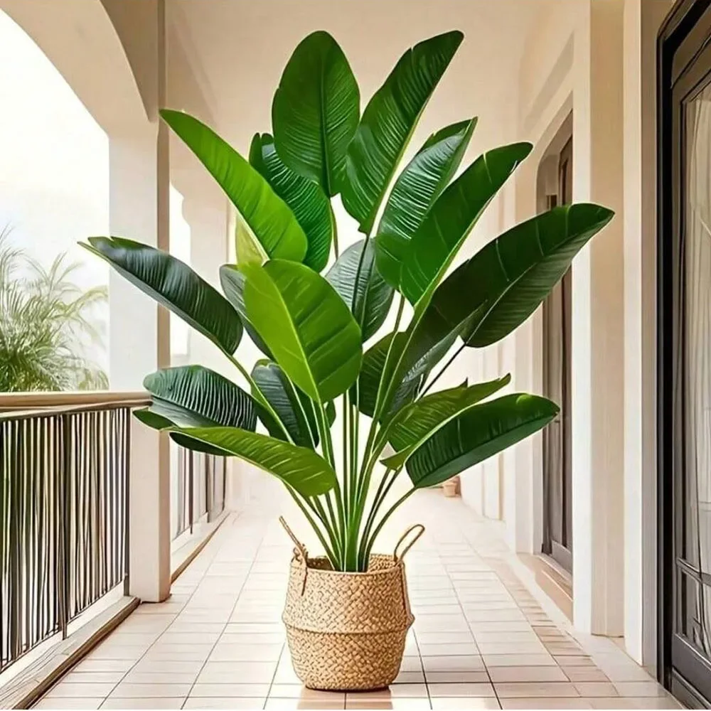 1 PC 18 ใบพืชประดิษฐ์ขนาดใหญ่ป - Ficus Lyrata Tree บทวิจารณ์และราคา