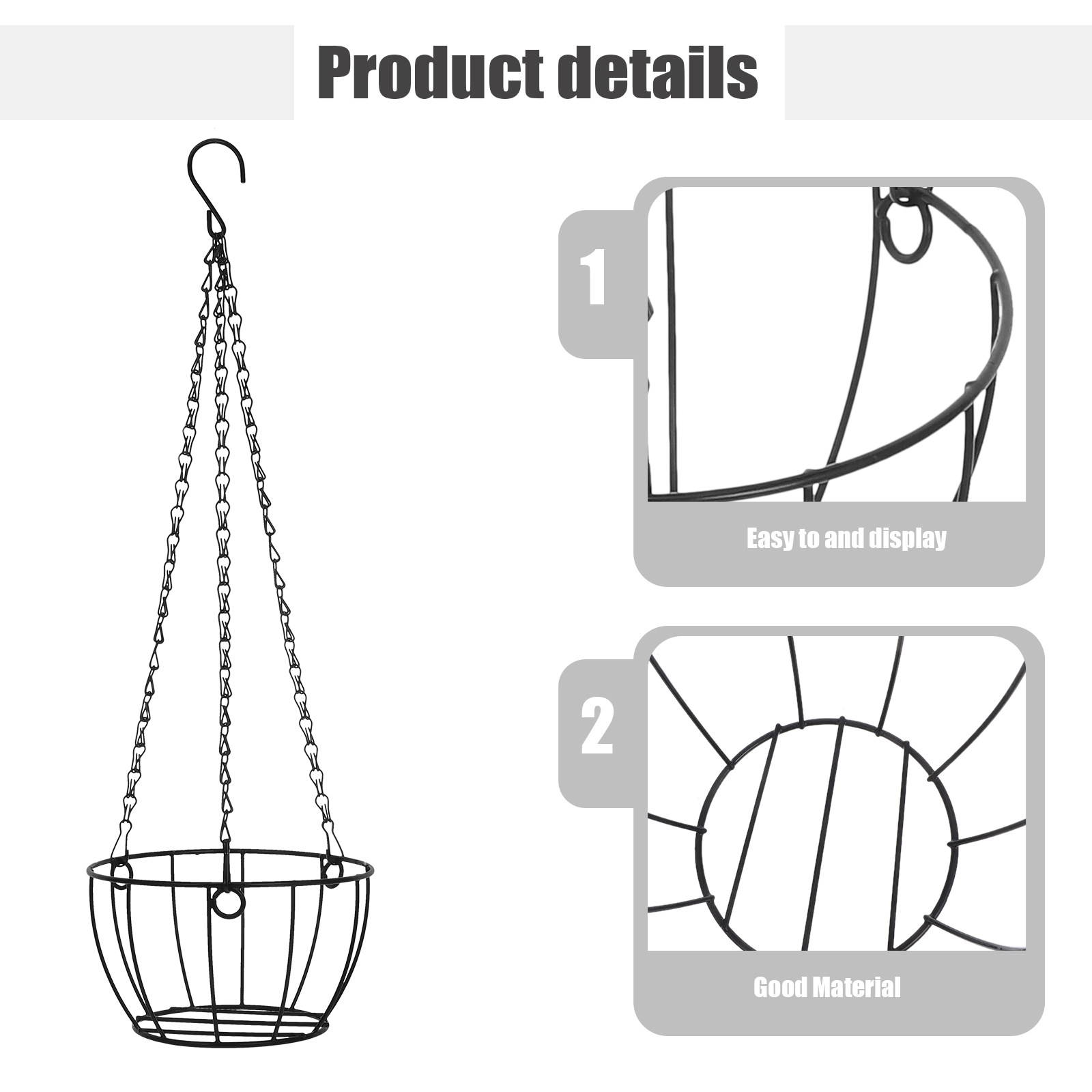 ตะกร้าแขวนต้นไม้ ตะกร้าเหล็กทร - Spider Plant Hanging บทวิจารณ์และราคา